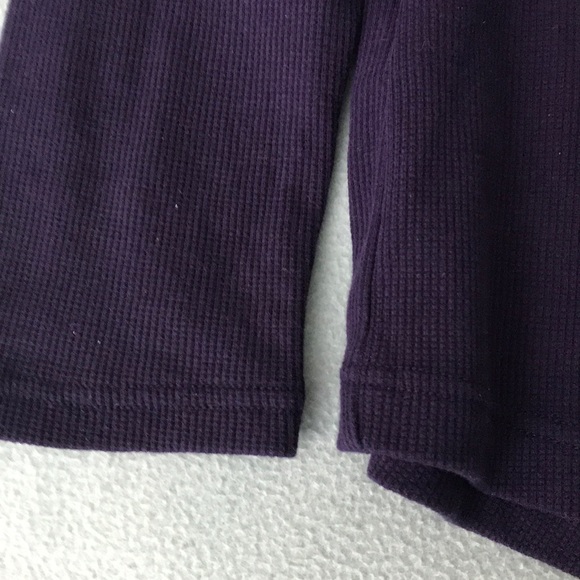 Navy waffled Eddie Bauer tunic - Picture 4 of 4